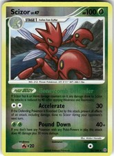 Scizor 25/100 Rare Stormfront Pokemon Reverse Holo Moderately Played on eBay