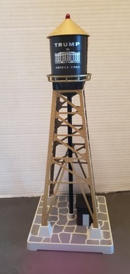 DONALD J. TRUMP INDUSTRIAL WATER TOWER #193 RAIL KING M.T.H. ELECTRIC TRAINS 