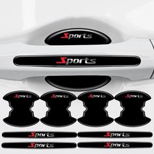 8pcs Black Car Door Handlebowl Protector Stickers Anti-scratch Trim Accessories 8pcs Black Car Door Handlebowl Protector Stickers Anti-scratch Trim Accessories