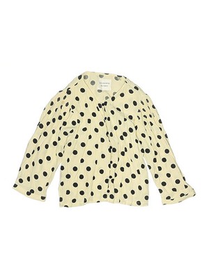 Les Coyotes De Paris Girls Ivory Long Sleeve Blouse 18