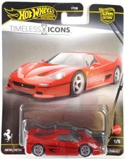 HOT WHEELS PREMIUM CAR CULTURE 2025 TIMELESS ICONS FERRARI F50 IN HAND