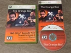 The Orange Box Half-Life 2 Portal Microsoft Xbox 360 Complete CIB Tested