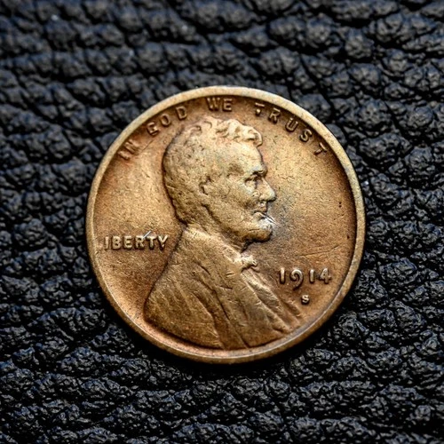 (ITM-7203) 1914-S Lincoln Cent ~ Very Fine (VF) Condition ~ COMBINED SHIPPING!