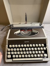 Vintage Royal Mercury Portable Typewriter & hard case 1960's, Ivory thumbnail