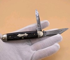 Camillus 16 Cigar Jack Knife Made In USA 1960s-70s Delrin Handles