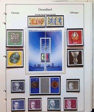 Germany DDR Collection On Album Pages 1970-1972 Most MNH