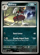 Bisharp 133/198 Common Scarlet & Violet Pokemon Near Mint