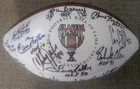 Pro Football HoF Golf Classic X Autographed Football 28 Hall of Famer Signatures