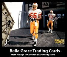 1996 Pinnacle Hardy Nickerson #81 Tampa Bay Buccaneers NFL Football