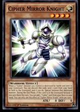 Cipher Mirror Knight Duelist Pack: Dimensional Guardians DPDG-EN037 MP YuGiOh TC