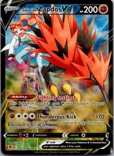 Galarian Zapdos V Holo Ultra Rare SWSH10: Astral Radiance Trainer TG19/TG30 NM on eBay