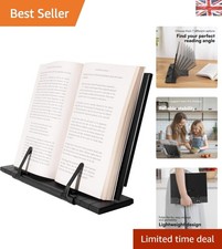 Image of Versatile Metal Cookbook Stand with 7 Adjustable Angles – Perfect for Cooking