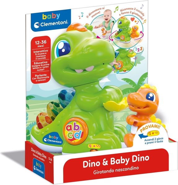 Gadget -D- Clementoni Baby Clementoni Dino & Baby Dino Clementoni-image