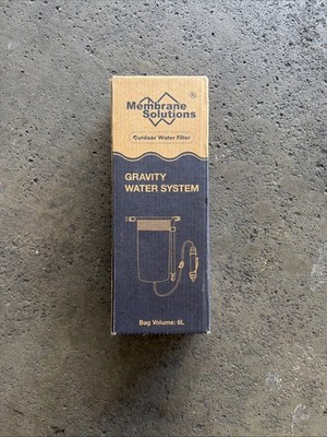 Membrane Solutions Gravity Water System Outdoor Water Filter 97260-CHN-1