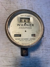 Antique Warner Auto-meter 65 Mph Revolving Speedometer Wbracket Model T Era