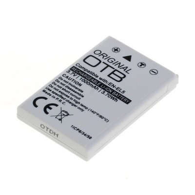 Akku EN-EL5 für Nikon Coolpix 3700 4200 5200   Li-Ion Ersatzakku Batterie	