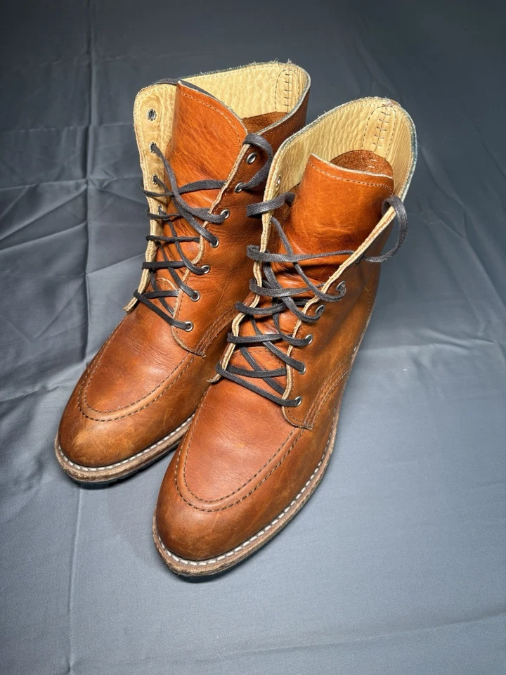 Botas de cuero Red Wing-Clara 3404 de tacón Oro Legacy para mujer talla 9 B Foto 4 de 4