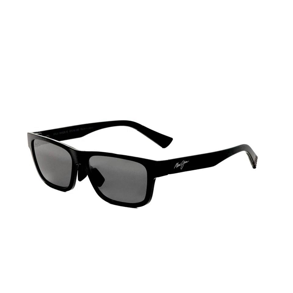 Gafas de sol polarizadas Maui Jim Keola 57 verde oscuro brillante para hombre 628-15