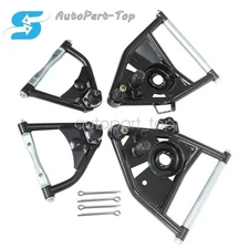 Fit 1963-1970 C10 CHEVROLET GMC TUBULAR CONTROL ARMS SET OF 4 UPPER AND LOWER