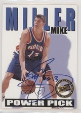 2000 Press Pass Power Pick Auto 129/250 Mike Miller Auto 3c7