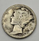 1929 Mercury Dime