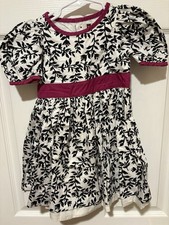 Tea Collection Girls Elevester Floral Inspiration Norway Dress Size 4