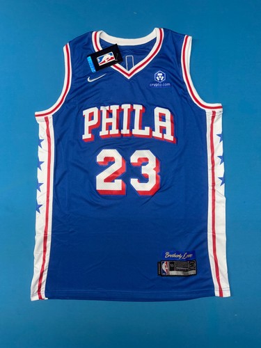 LeBron James Adult Large Philadelphia 76ers #23 Jersey