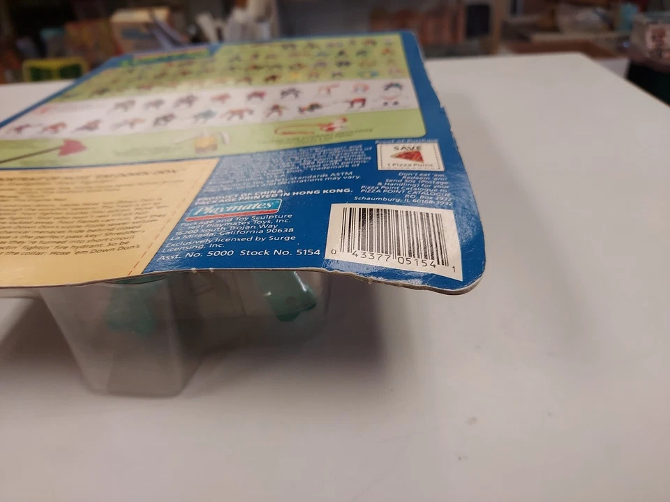 Vintage 1991 Teenage Mutant Ninja Turtles Hose Em Down Don Playmates New - Image 3 of 4