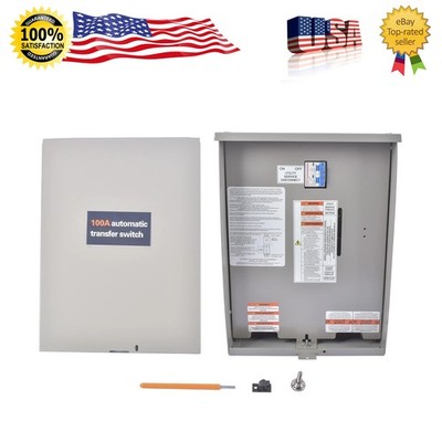 For Generac RXSW100A3 100 Amp 120/240VSingle-Phase Automatic Transfer Switch