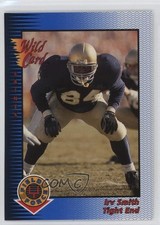 1993 Wild Card Field Force Irv Smith #WFF-54 Rookie RC 0h1. rookie card picture