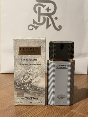 Ted Lapidus Lapidus Pour Homme EDT 100ml / 3.33 oz Vintage Authentic. NIB.
