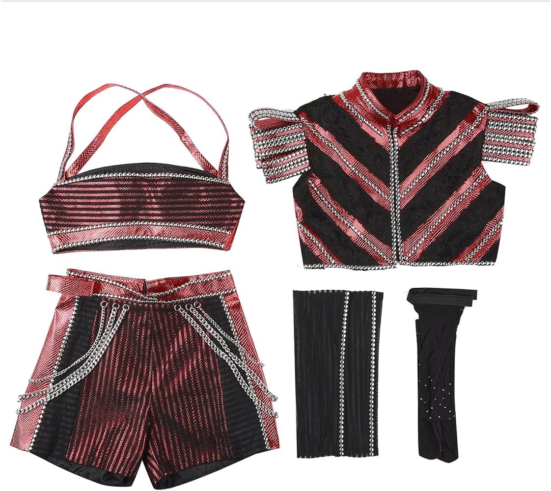Weixu The Musical Cosplay Costume Tops Shorts Uniform Suit for Women Halloween P