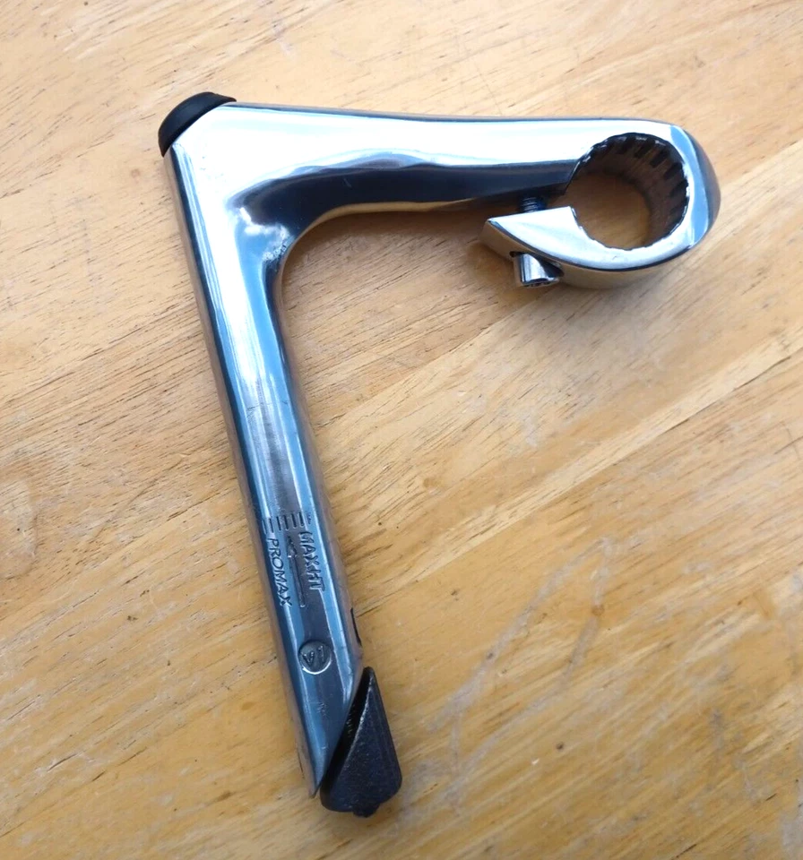 PROMAX Aero Alloy 1" Quill Stem 100 mm 25.4 mm Road/Touring/Fixie Vintage - Image 2 of 4