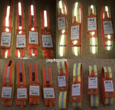 Hund & Hut Signal Warnband reflektierendes Signalband Halsband Jagdhund Halsung