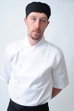 CHEF CAP CHEFS CATERING SKULL HAT PROFESSIONAL KITCHEN HAT VARIOUS COLOUR