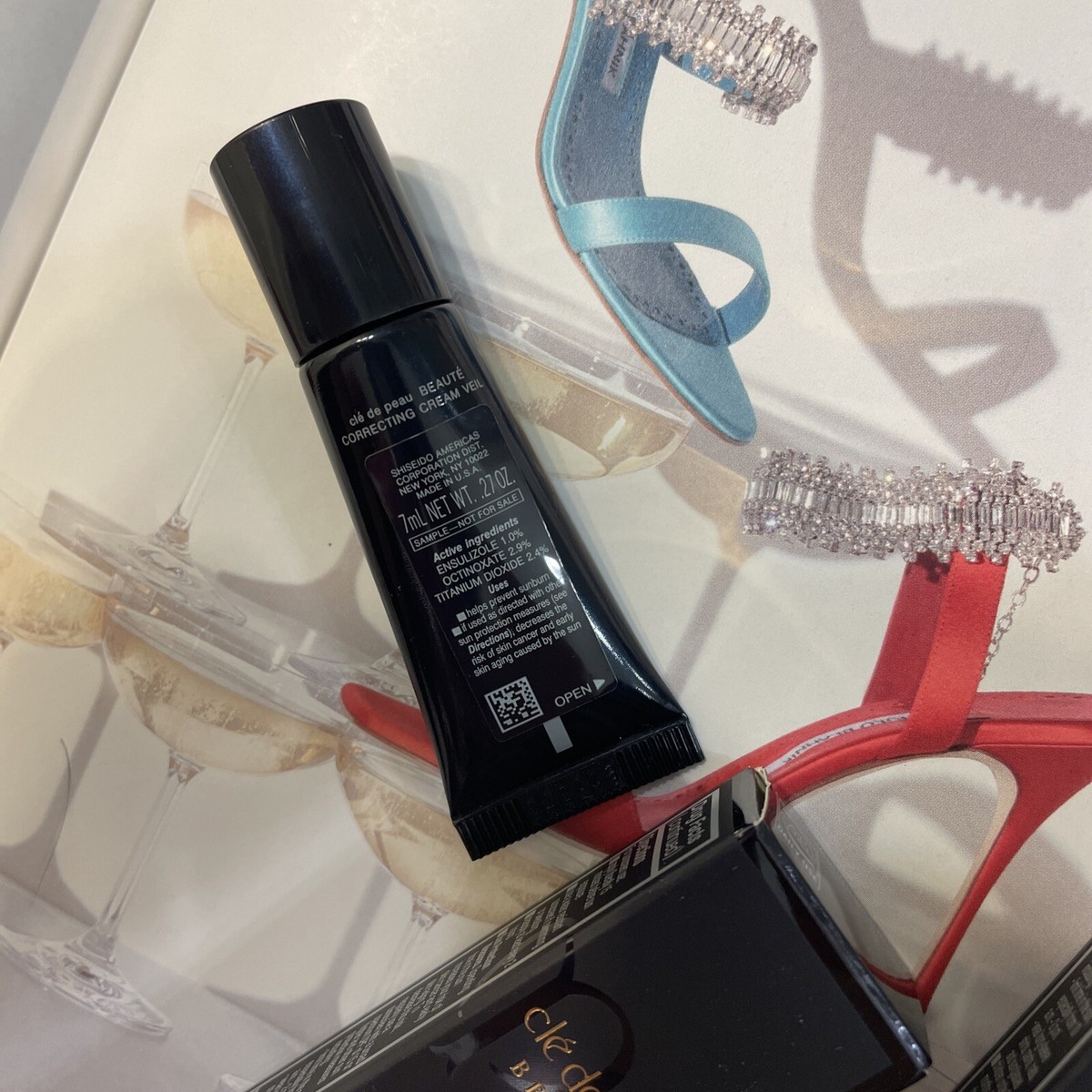 Cle De Peau Beaute Correcting Cream Veil SPF 21 0.27oz/ 7ml x 2