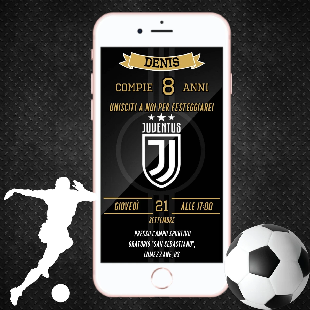 Biglietto Di Auguri Di Compleanno Gli Appassionati Di Calcio - Biggest - Foto 10