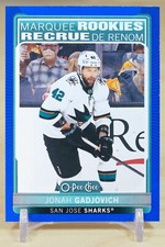 2021-22 Upper Deck OPC Marquee Rookies Blue #640 Jonah Gadjovich - San Jose