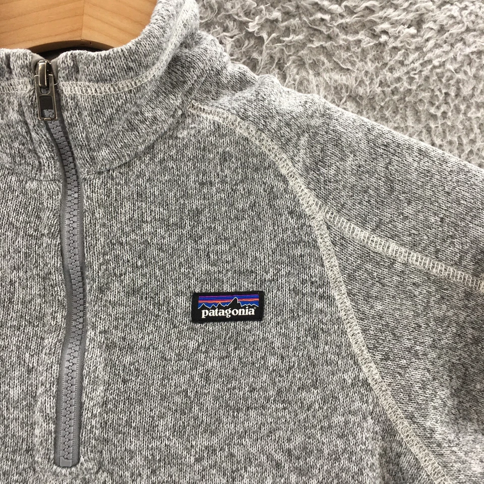 Suéter Patagonia Better Media Cremallera Juvenil XXL Gris Tejido Manga Larga Cuello Simulado Foto 3 de 4