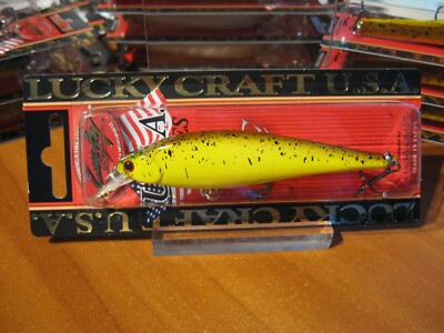 Lucky Craft 3 3/4'' Suspending Fishing Lure 5/8 Oz Pointer 95 SP Pineapple Shad