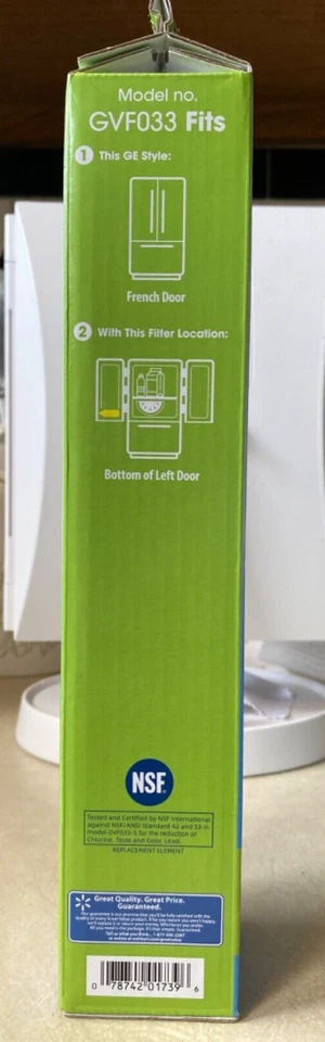 Replacement Refrigerator Water Filter GE RPWF 1 Green Box Great Value Free S&H! - Image 2 of 4