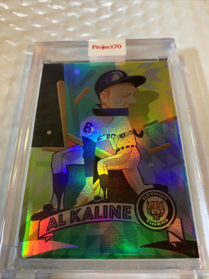 Topps Project 70 Card 68 - 2001 Al Kaline by Pose FOIL 65/70 - Image 2 of 4