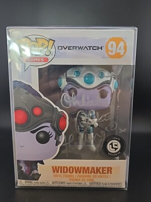 SIGNED Overwatch Funko Pop Widowmaker #94 Loot Crate Exclusive- Chloe ...