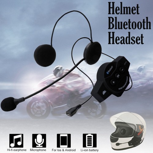 Wireless Bluetooth Helmet Headset 