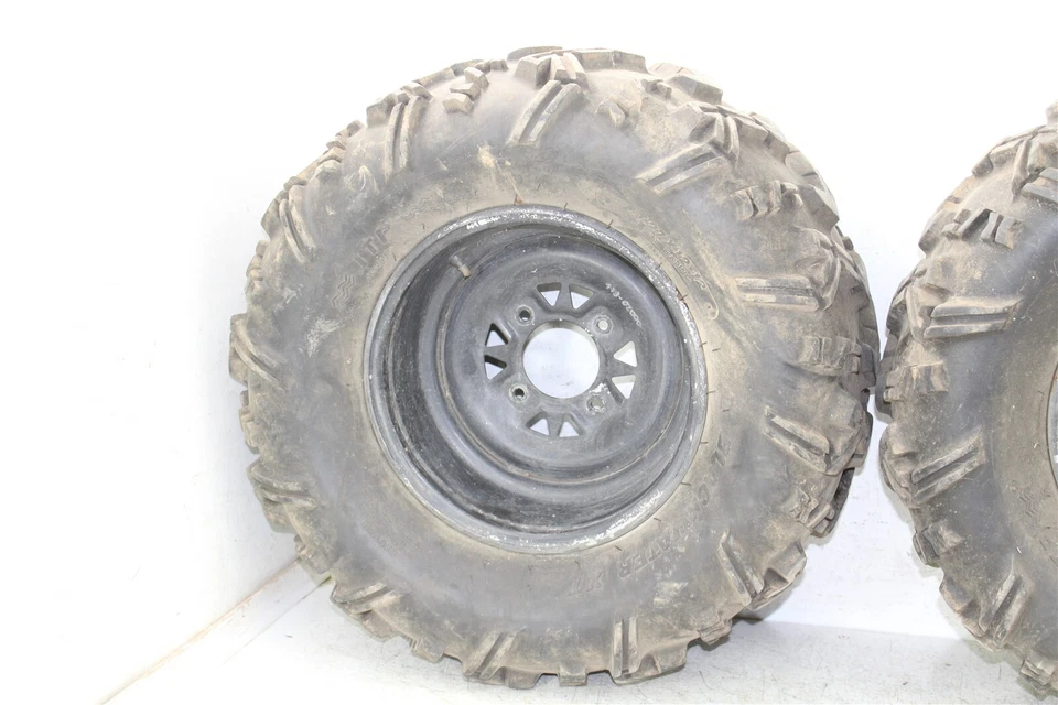 2000 Arctic Cat 500 4x4 Manual Rear Wheel Set Rims - Image 2 of 4