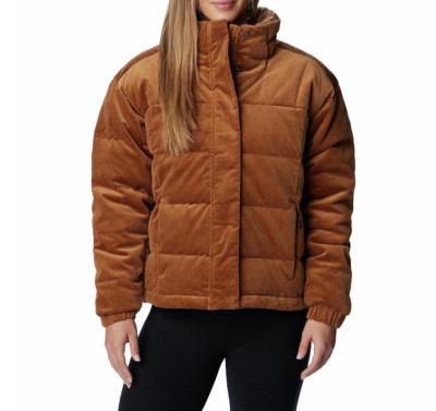Columbia Women Ruby Falls Novelty Jacket Camel Brown Size XL