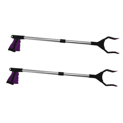 Reach Foldable Grabber Litter Picker Helping Hand Reacher Held Pick Up Tool 42cm - Picture 10 of 16