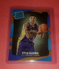 2017-18 DONRUSS KYLE KUZMA RATED ROOKIE RC LAKERS