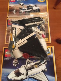 LEGO 31066 Creator 3-in-1 Space Shuttle Explorer With Instructions 100% Complete
