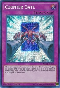 Counter Gate - MVP1-ENS10 - Secret Rare - 1st Edition x3 - Near Mint